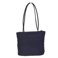 Prada Tote Bag Shoulder Black Leather
